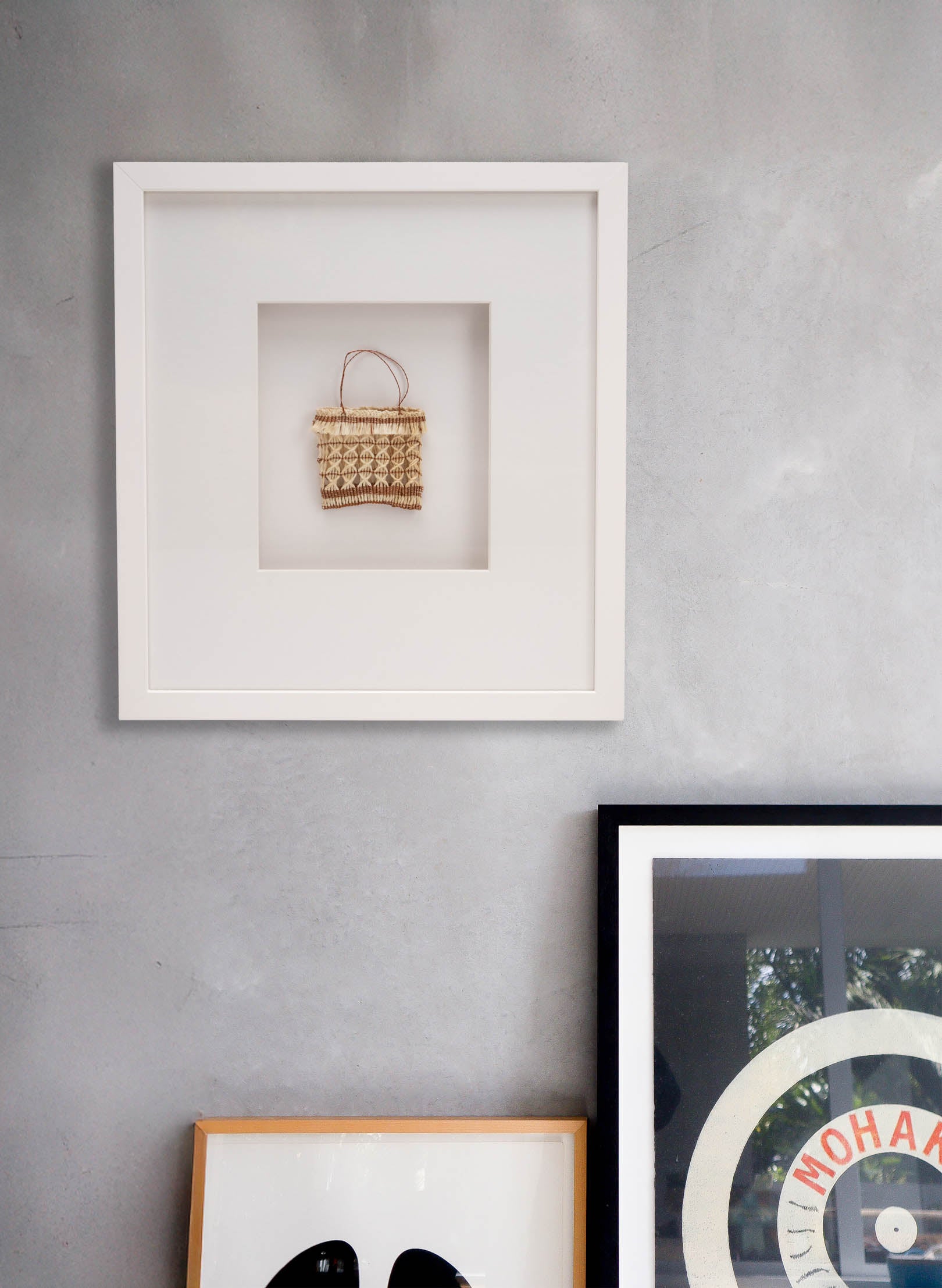 Muka And Copper Kete Medium - Framed