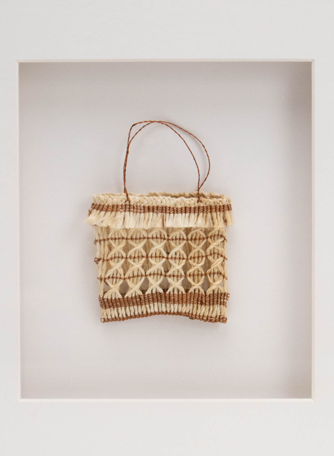 Muka And Copper Kete Medium - Framed