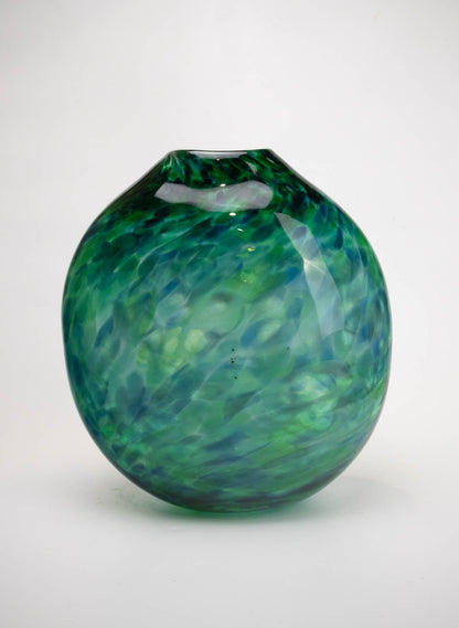 Greenstone Flat Form Vase