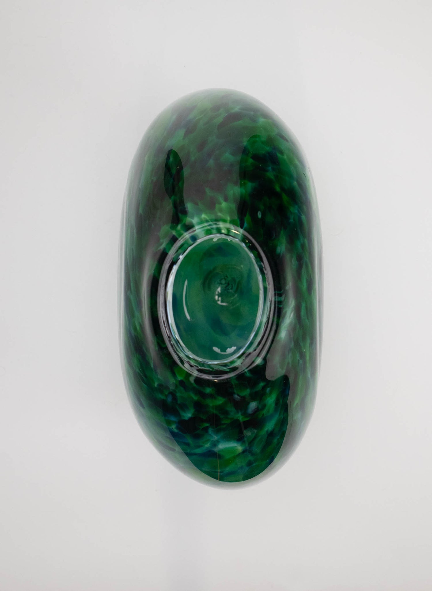 Greenstone Flat Form Vase