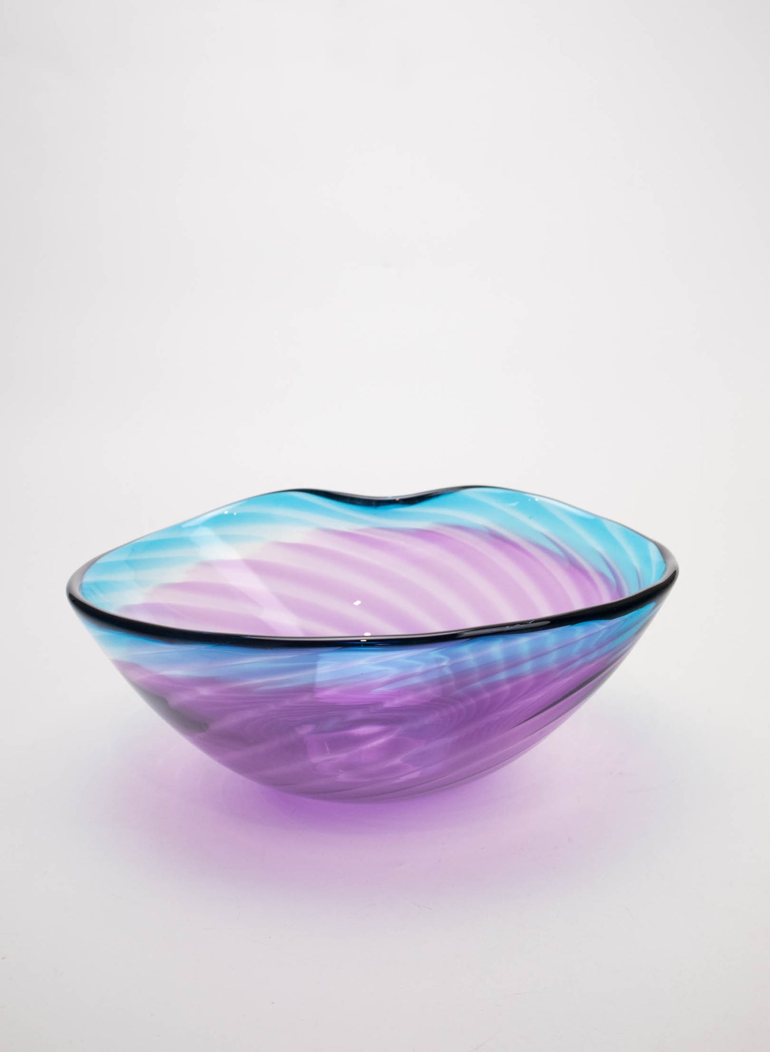 Feather Bowl - Royal Sunset