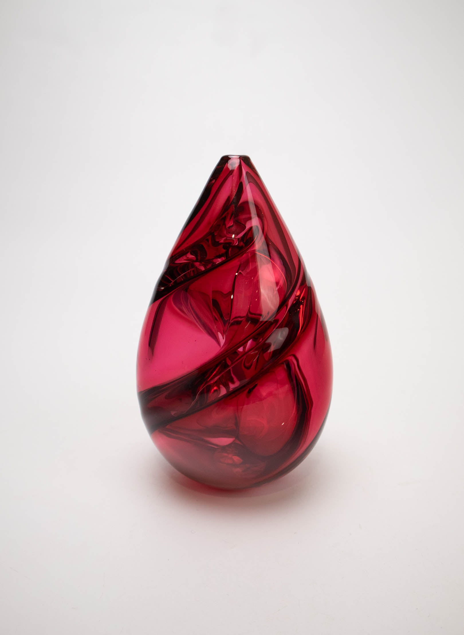 Spiral - Red Ruby