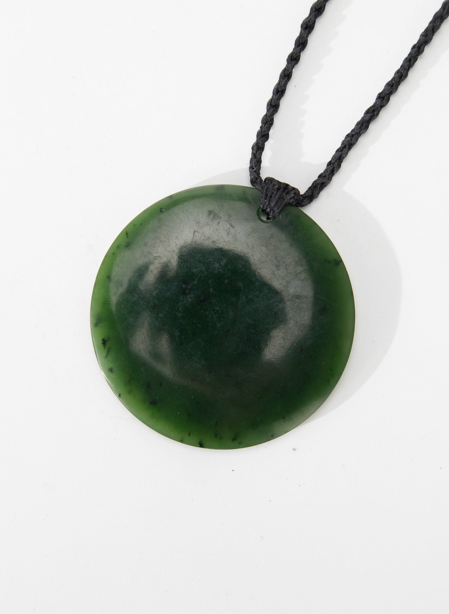 Pounamu Disc Pendant