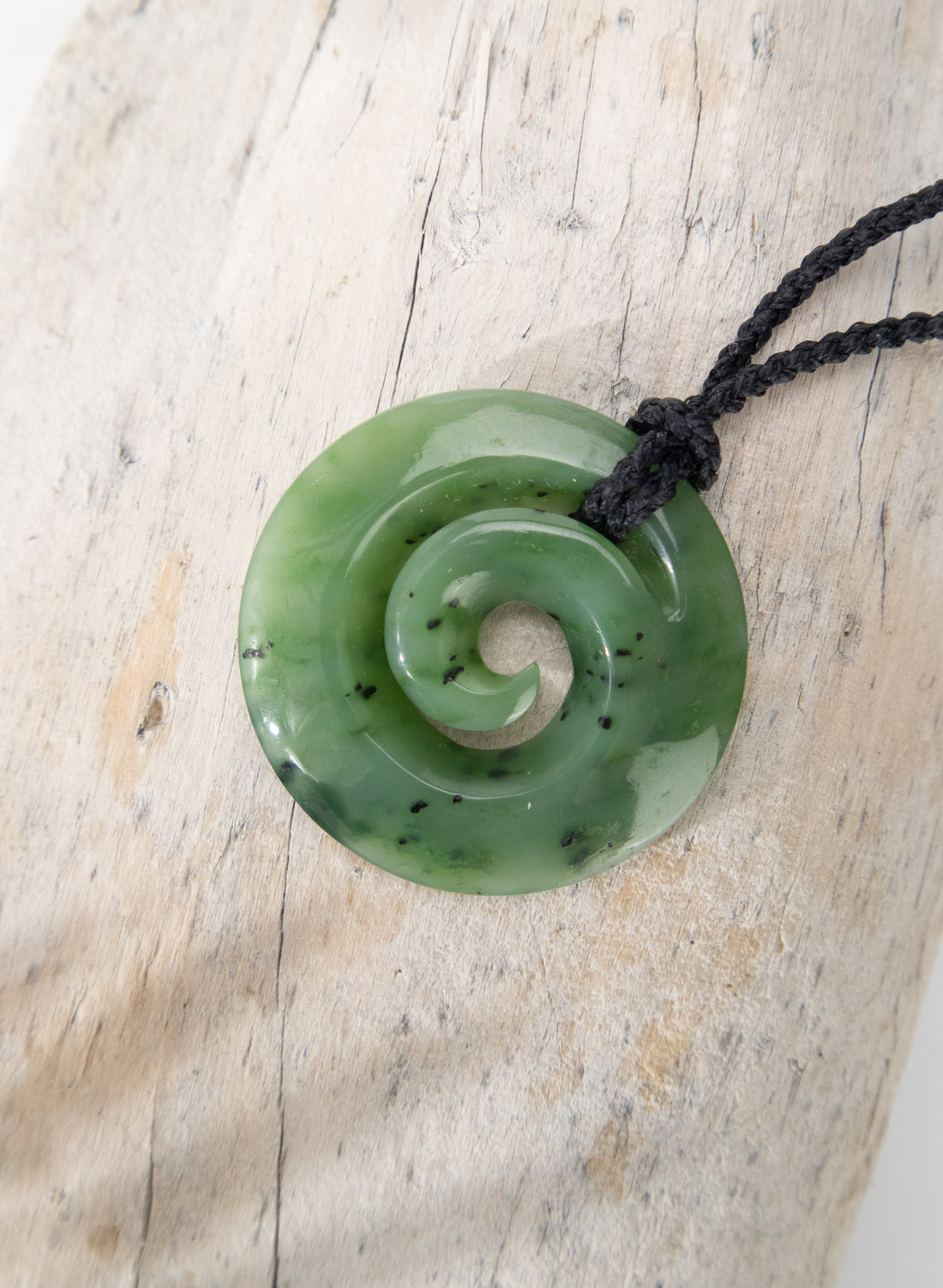 Koru Pounamu Pendant