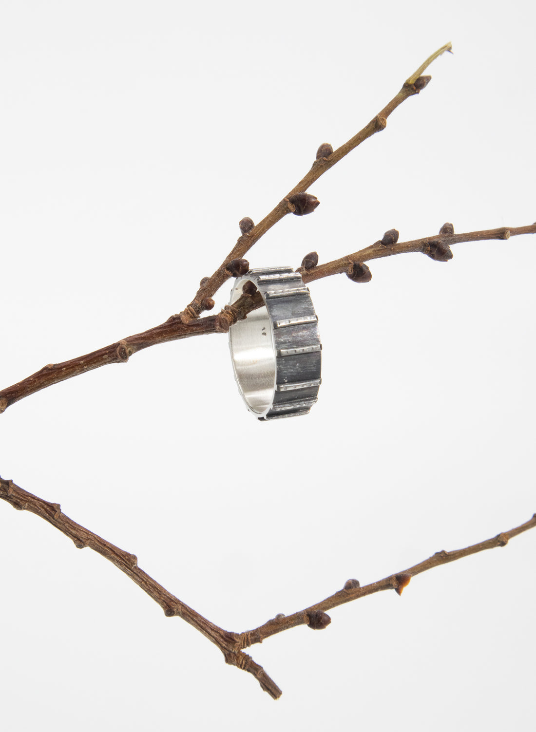 Texture Wire - Stirling Silver Ring