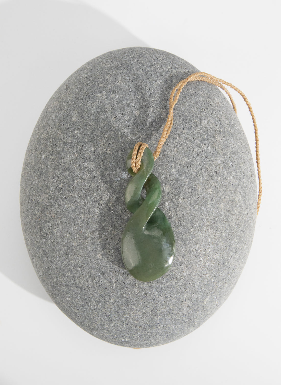 Twist Pounamu Pendant