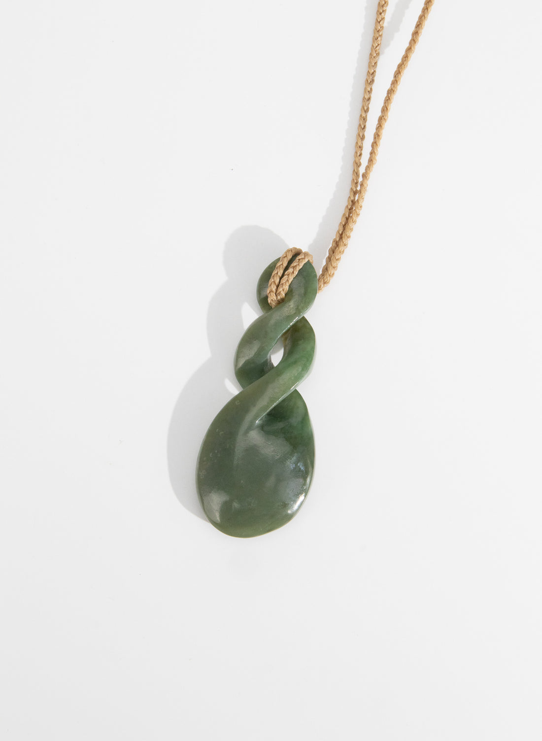 Twist Pounamu Pendant