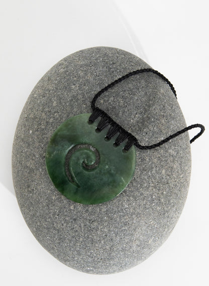 Koru Shield Pounamu Necklace