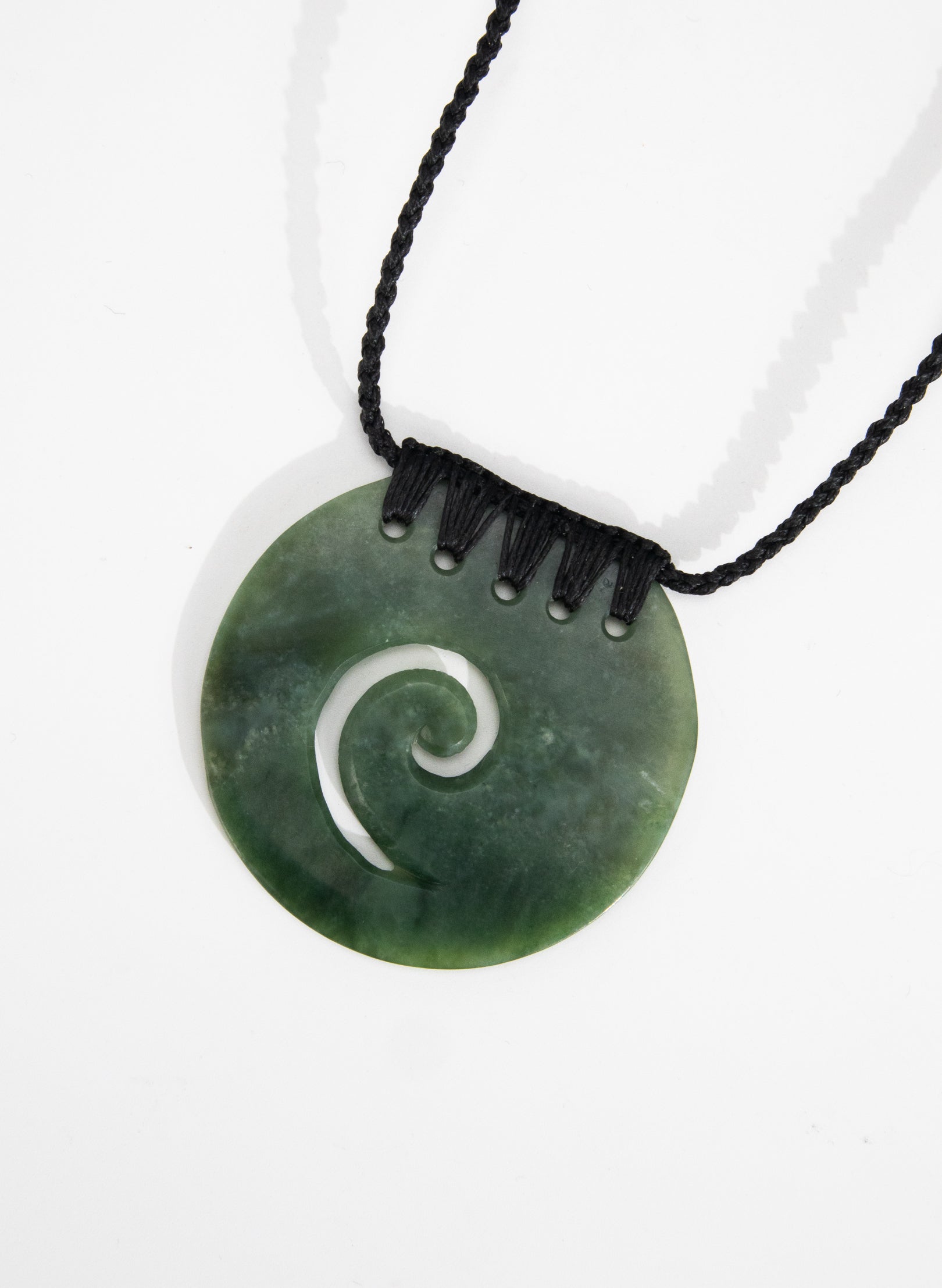 Koru Shield Pounamu Necklace