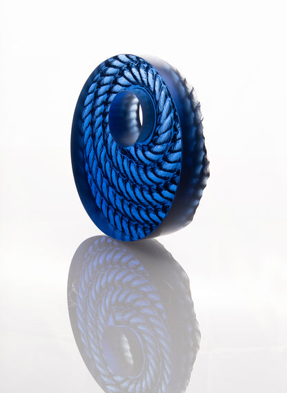 Aquamarine Nautical Rope Disc