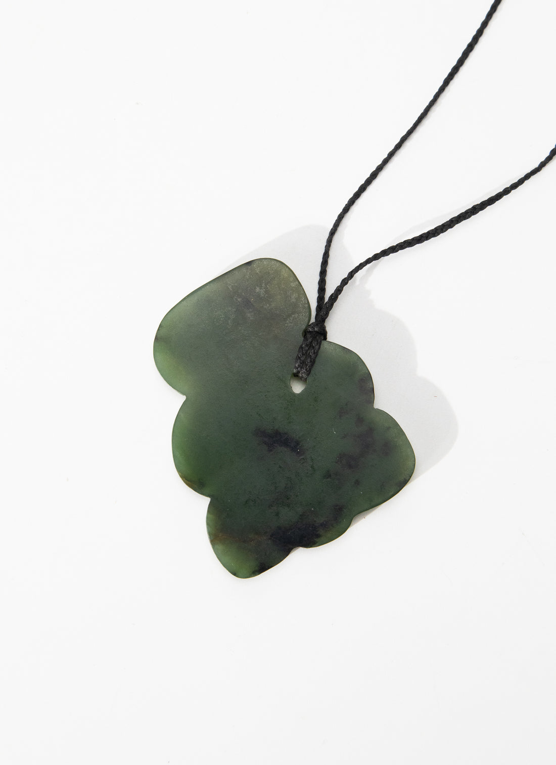 New Zealand Jade Pounamu Tiki Pendant