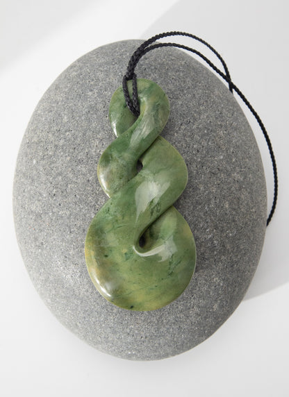 Twist Pounamu Pendant