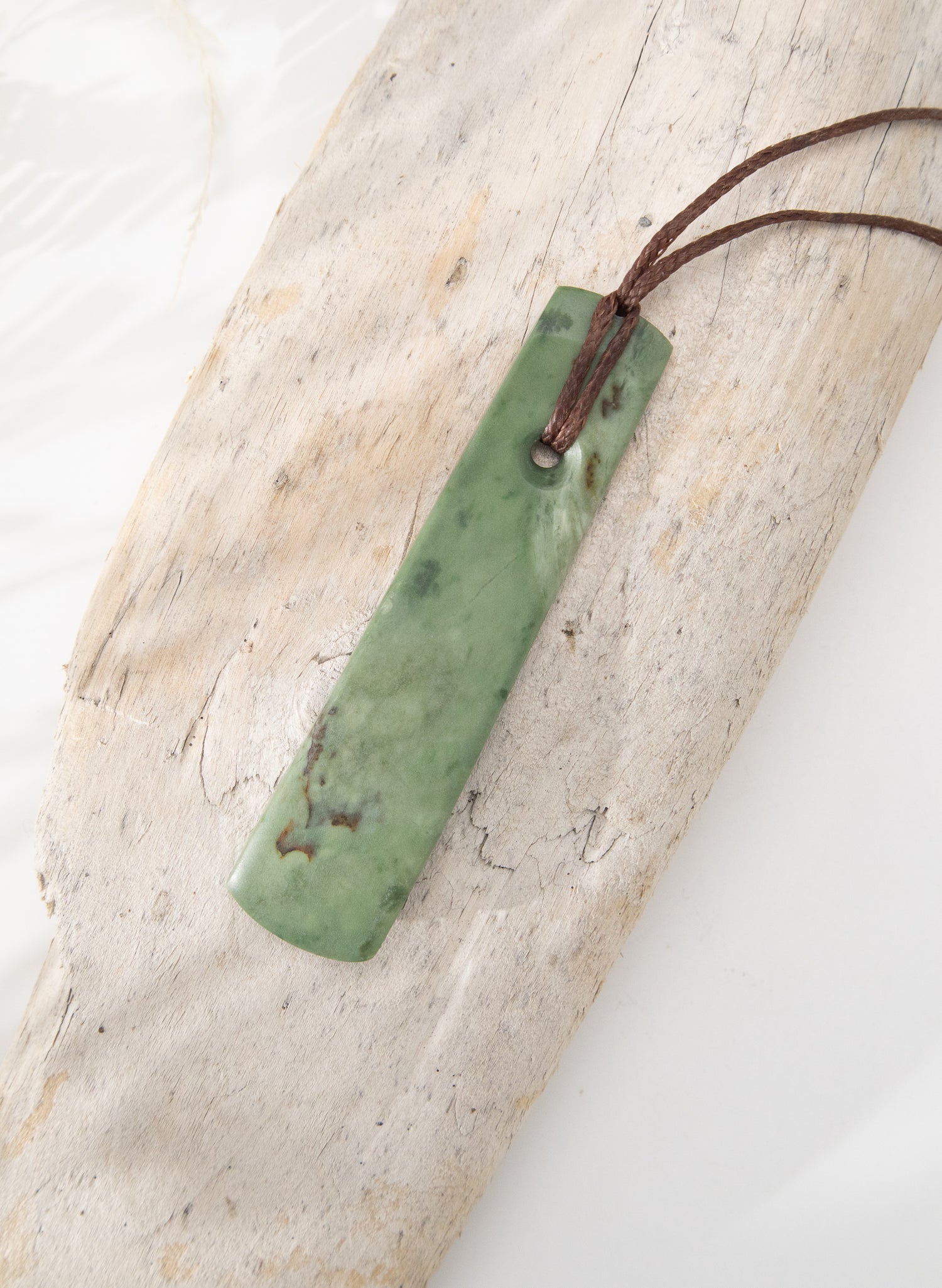 Pounamu Wave Pendant