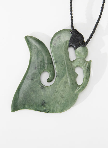 Carved Pounamu Manaia Pendant