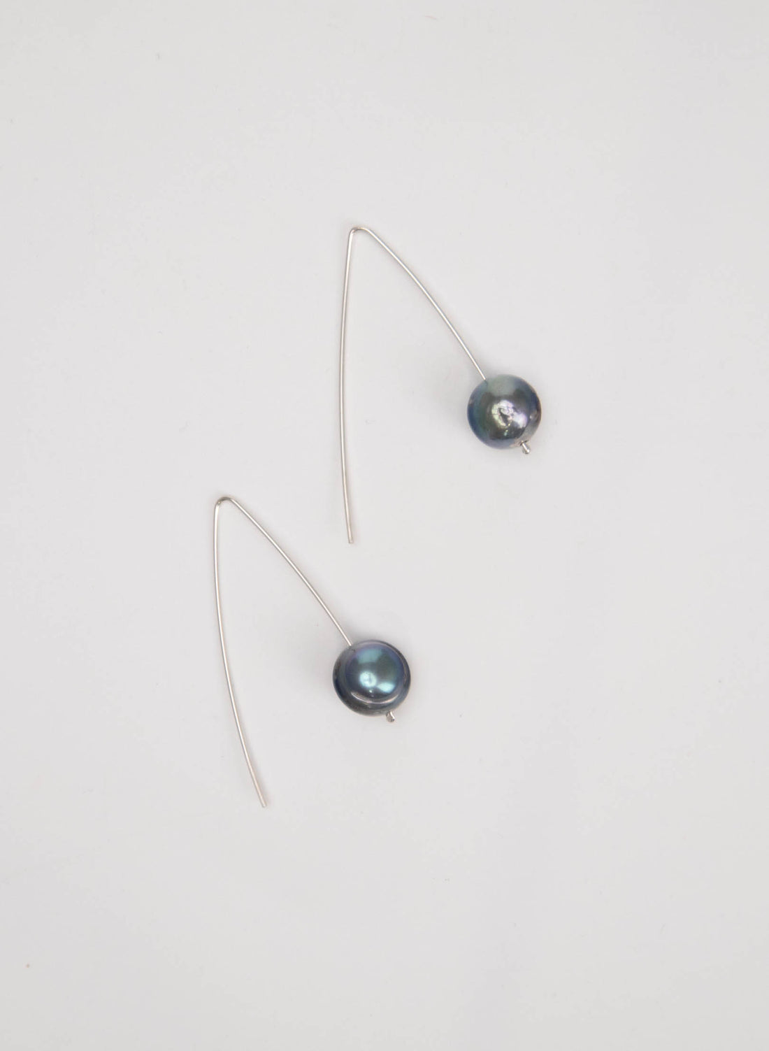 Blue Pearl Earrings