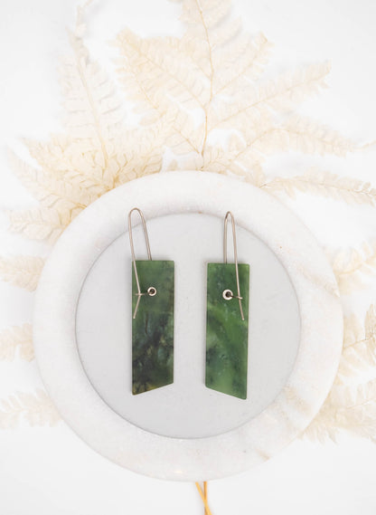 Pounamu Lightbox Earrings