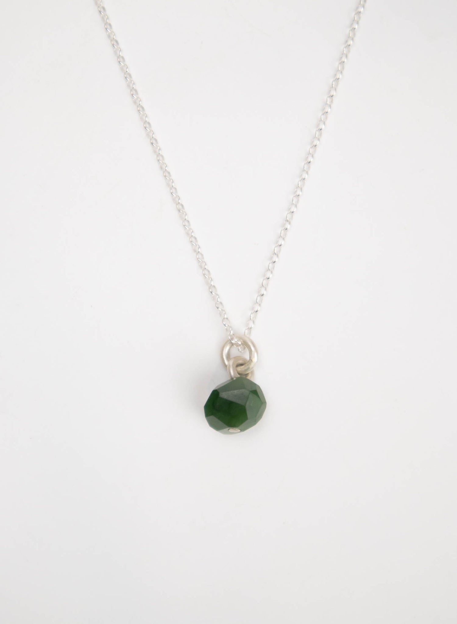 Faceted Rock Pounamu Pendant