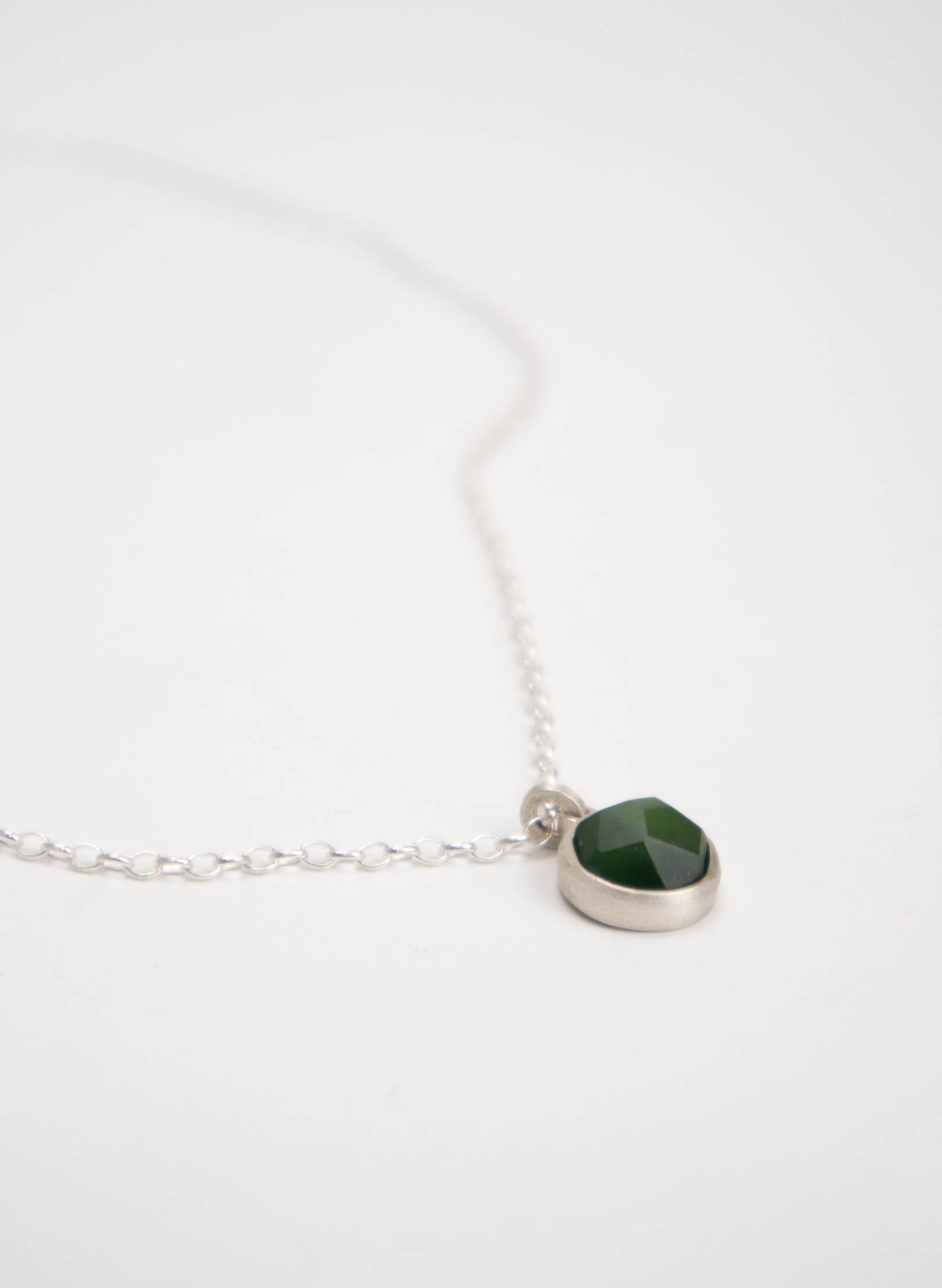 Faceted Medallion Pounamu Pendant