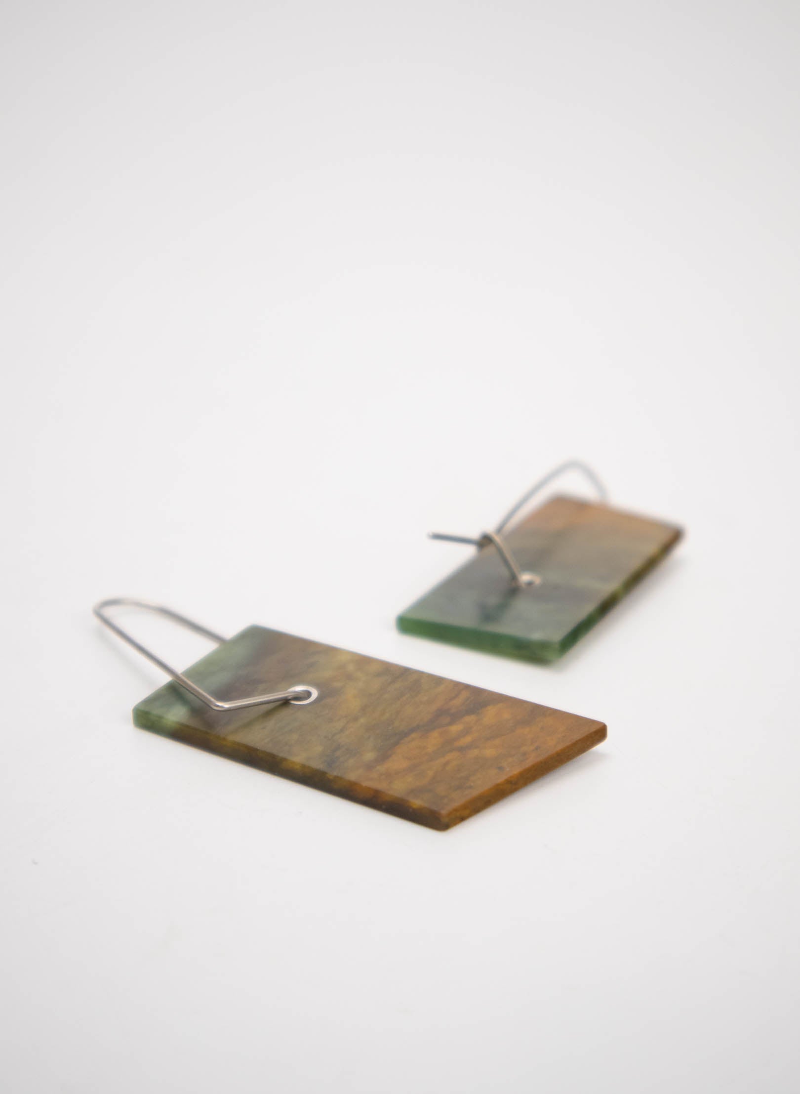 Pounamu Lightbox Earrings