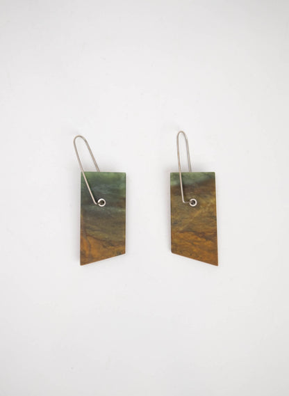 Pounamu Lightbox Earrings