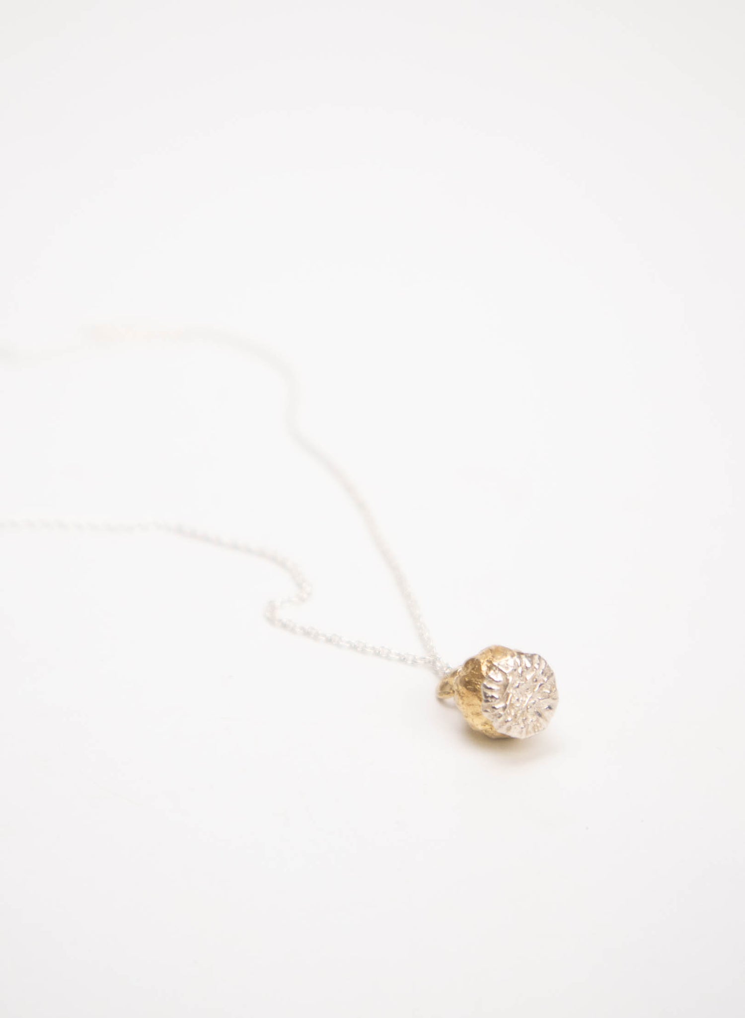 ANZAC Poppy Necklace - Gold Plate and Stirling Silver