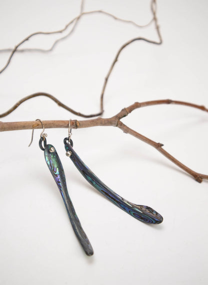 Paua Tusk Earrings