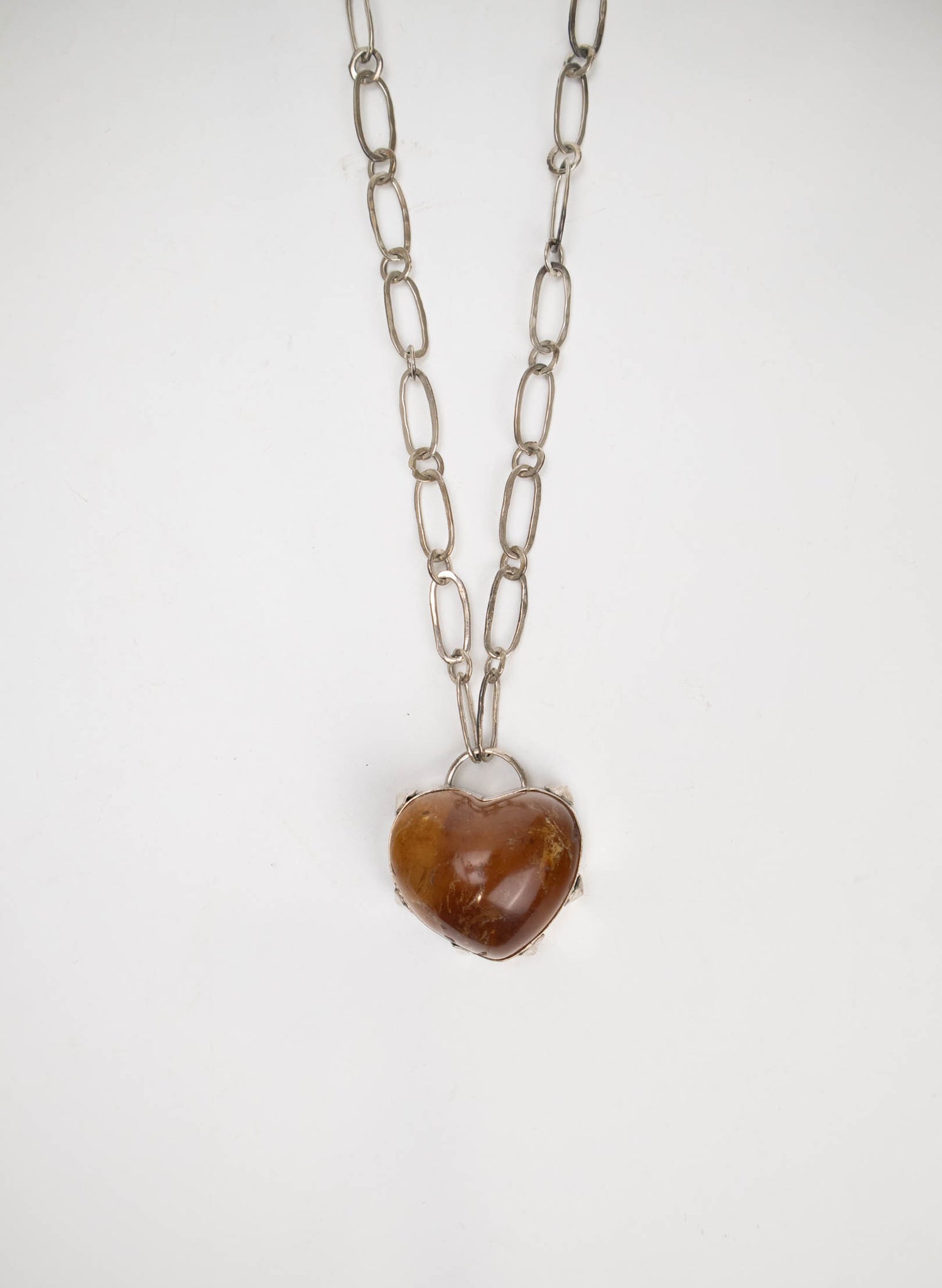 Kauri Gum Heart Necklace