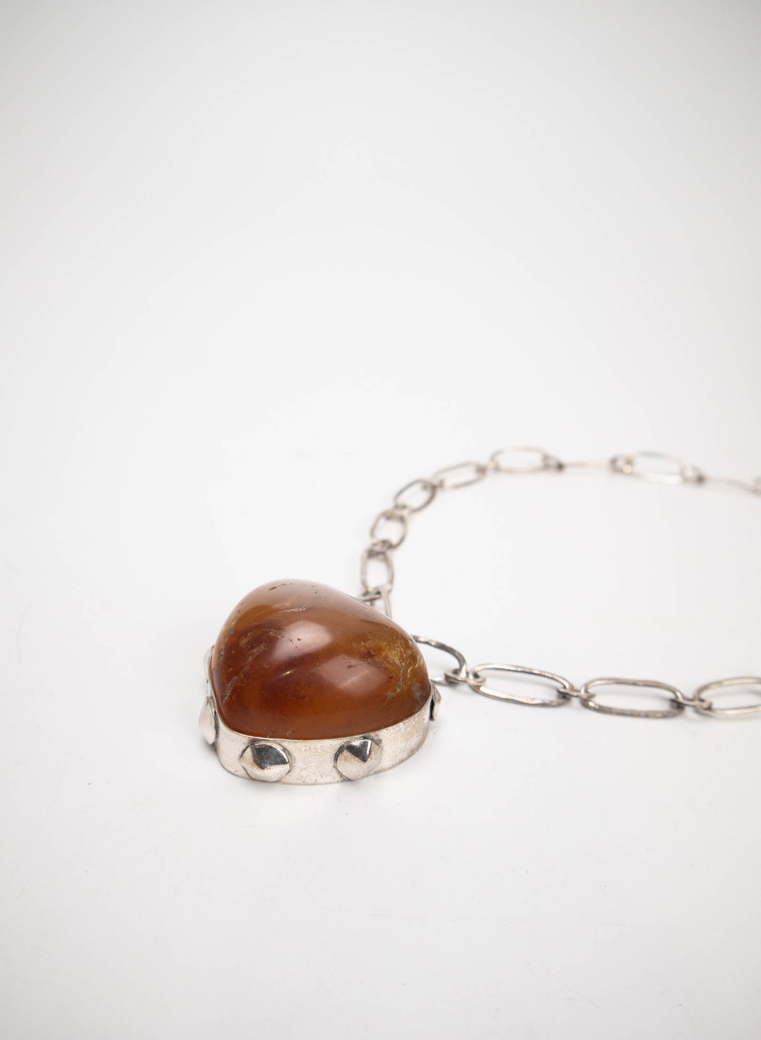 Kauri Gum Heart Necklace