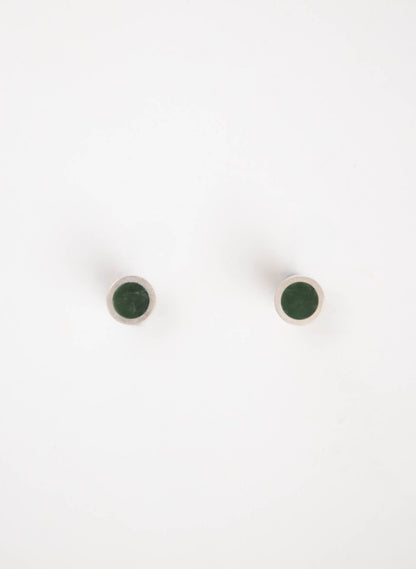 Caim Stud - Pounamu Earring