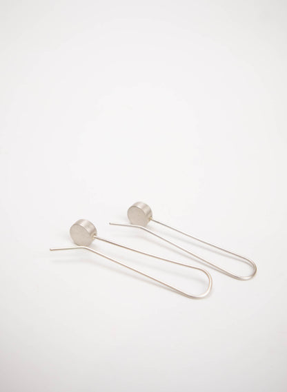 Caim Long Hook Earring - Pounamu