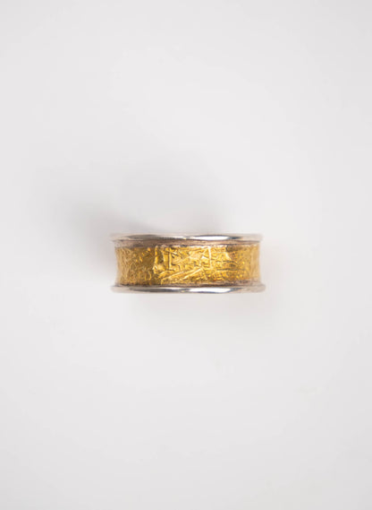 Gold Texture Ring