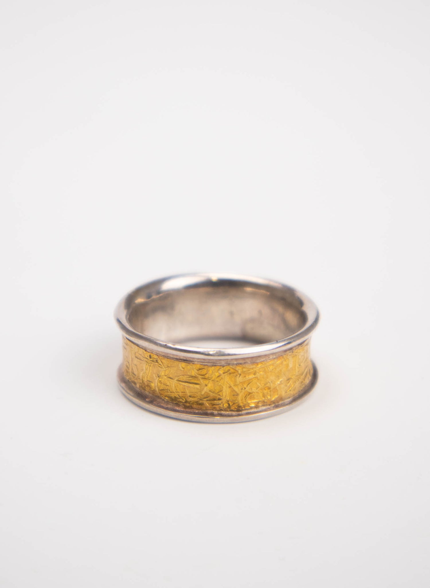 Gold Texture Ring