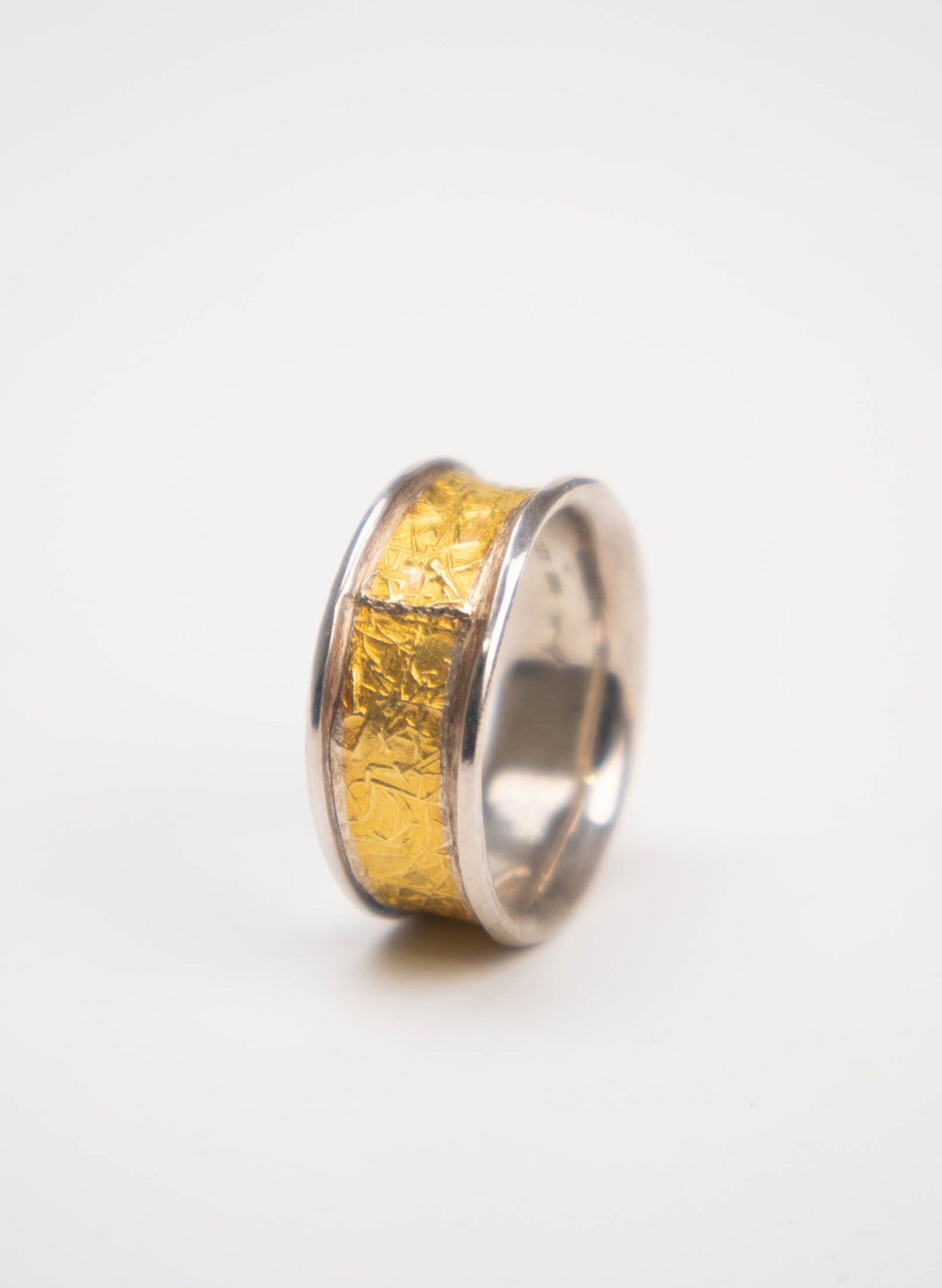 Gold Texture Ring