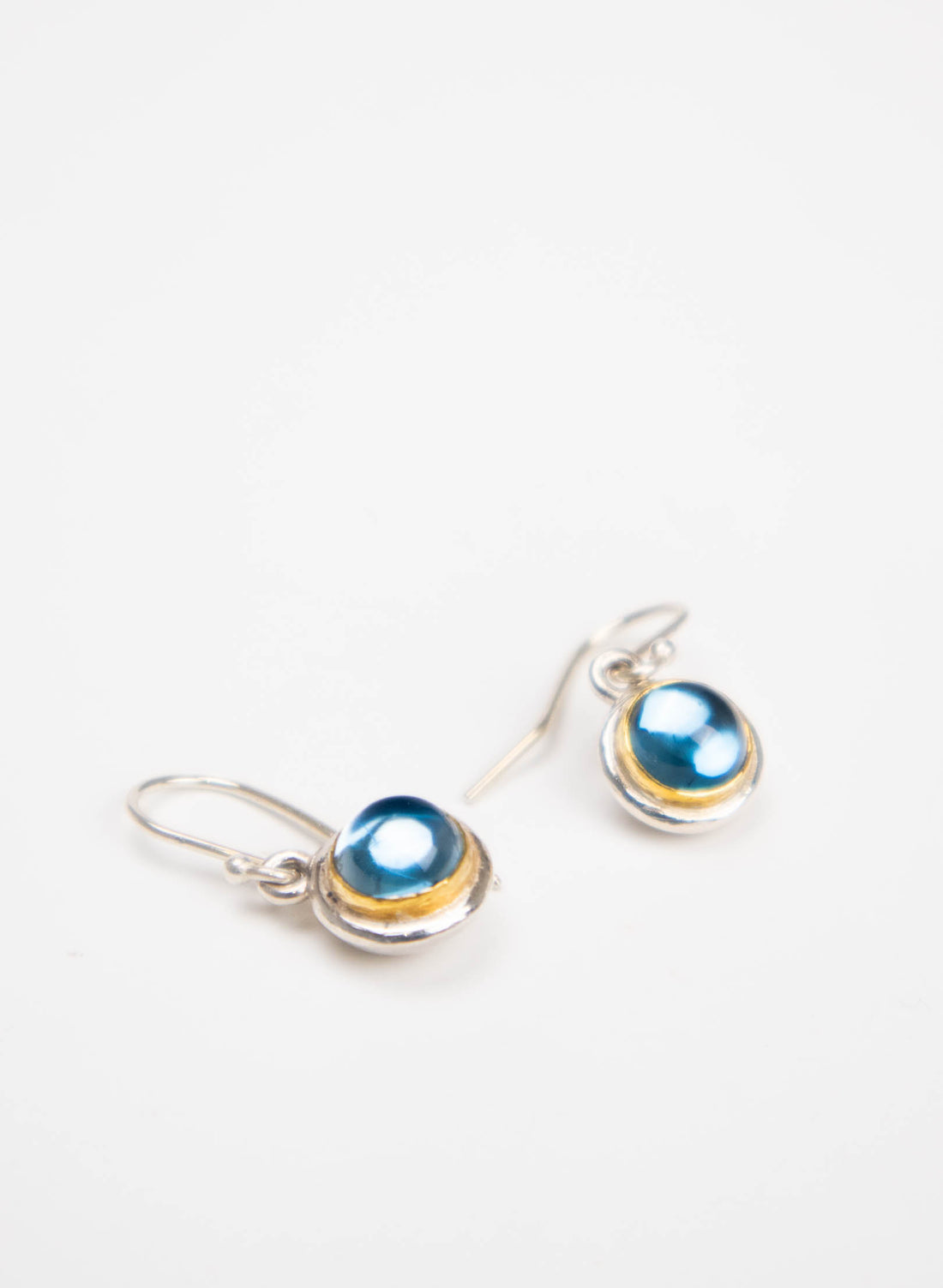 Blue Topaz Earrings