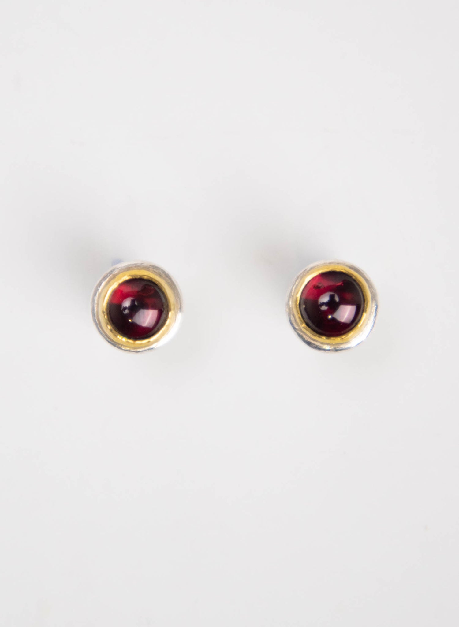 Garnet Stud Earrings