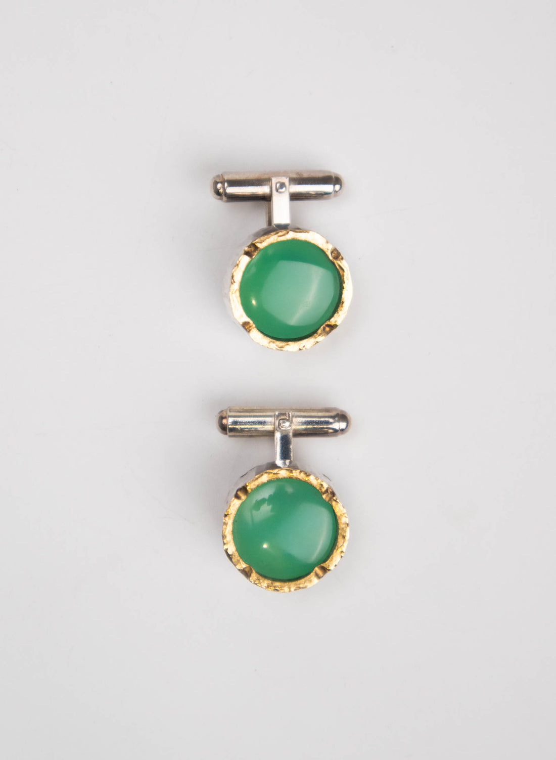 Chrysoprase Cufflinks