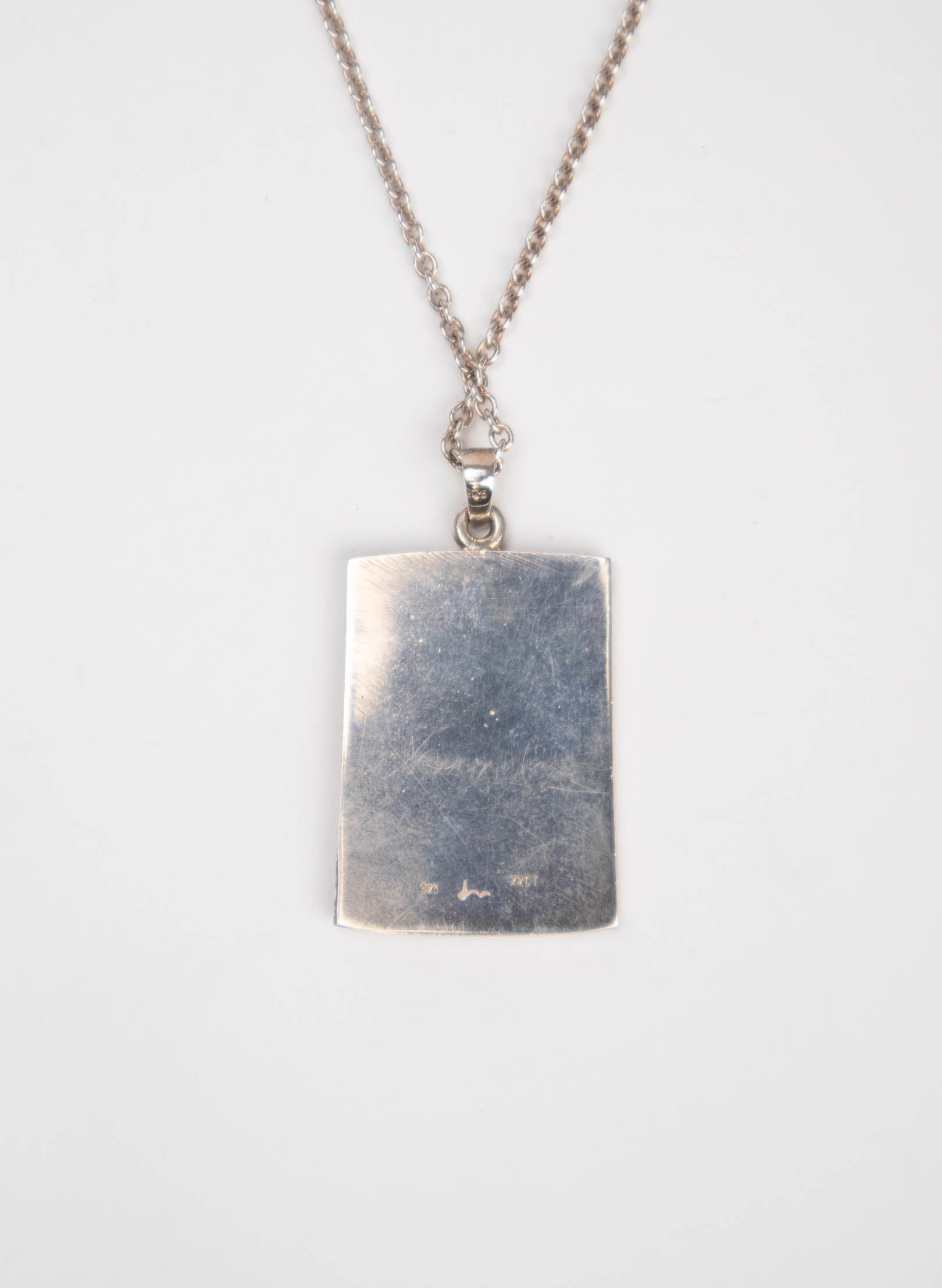 Textured Facet Pendant