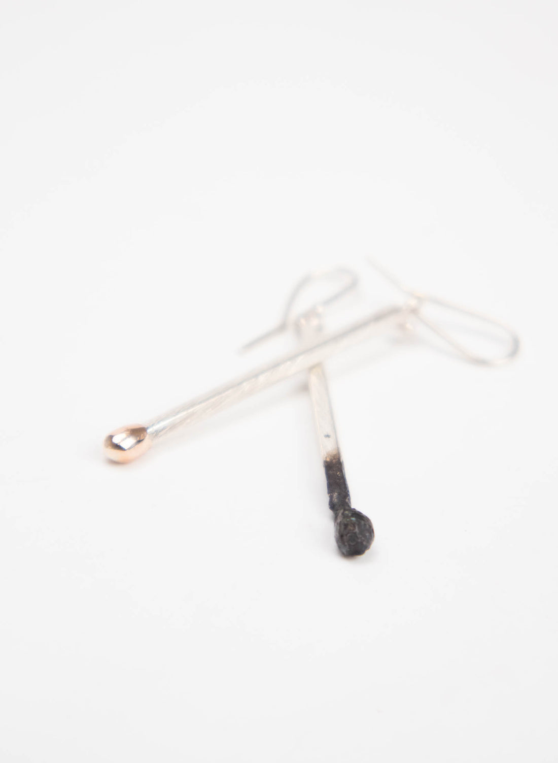 Burnt &amp; Live Matches Earrings