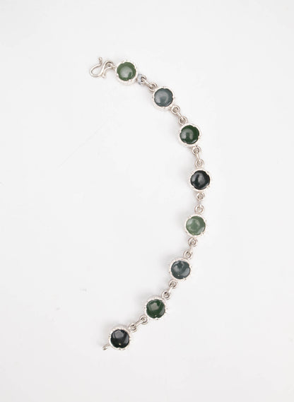 Four Stone Pounamu Bracelet