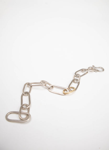 3 Link Chain Bracelet - Sterling Silver