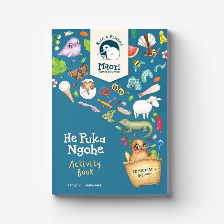 Kuwi &amp; Friends - He Puka Ngohe - Activity Book