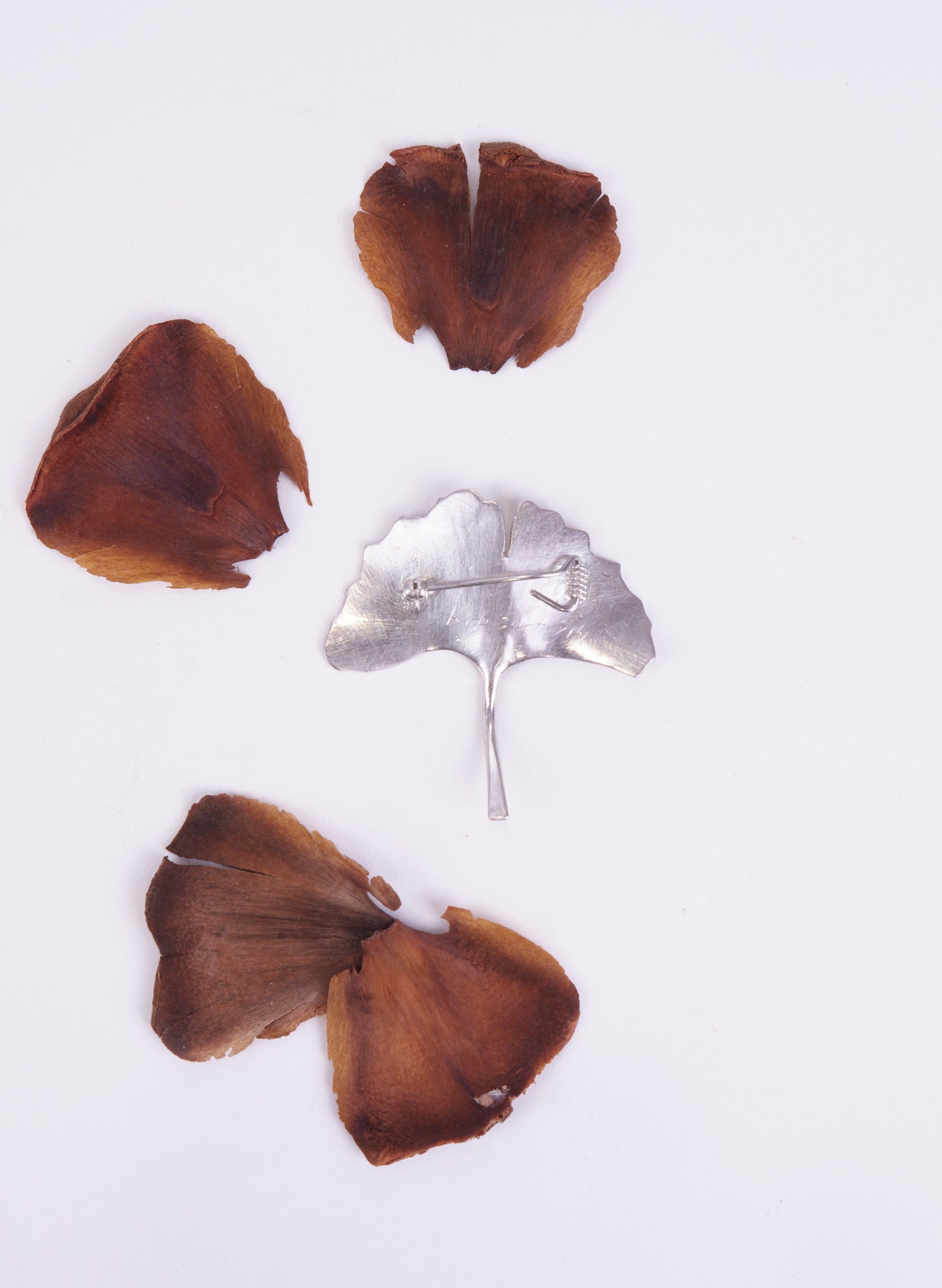 Gingko Leaf Brooch