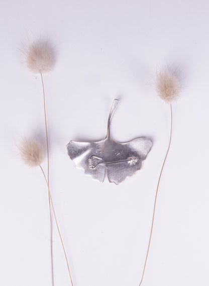 Gingko Leaf Brooch