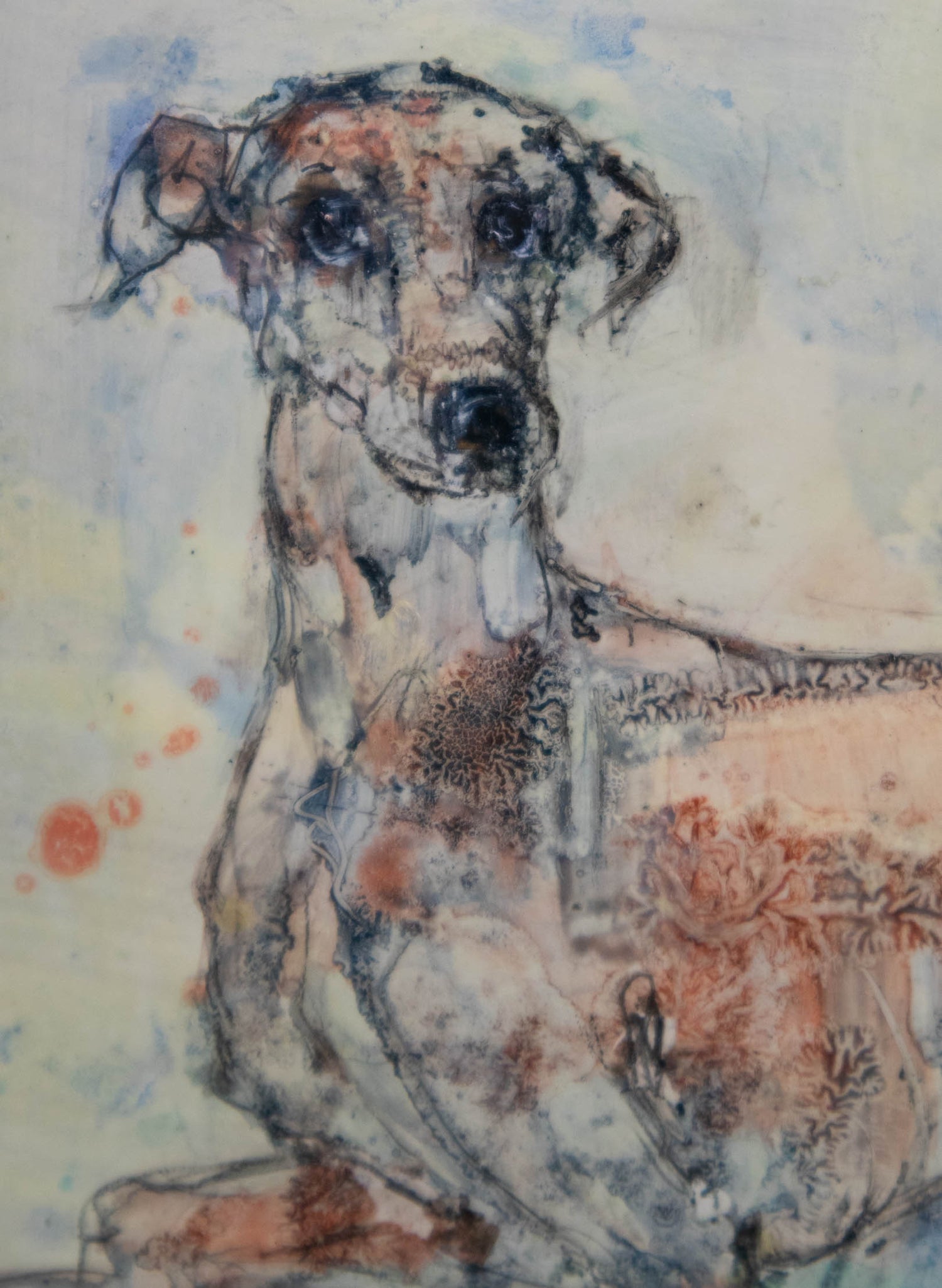 Greyhound - Original Painting