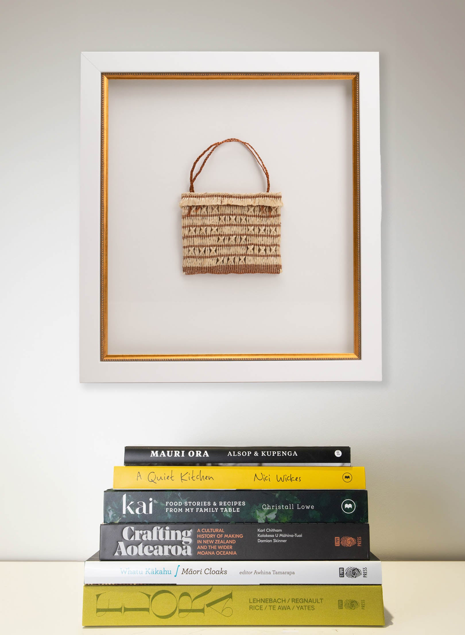 Muka And Copper Kete Large - Framed