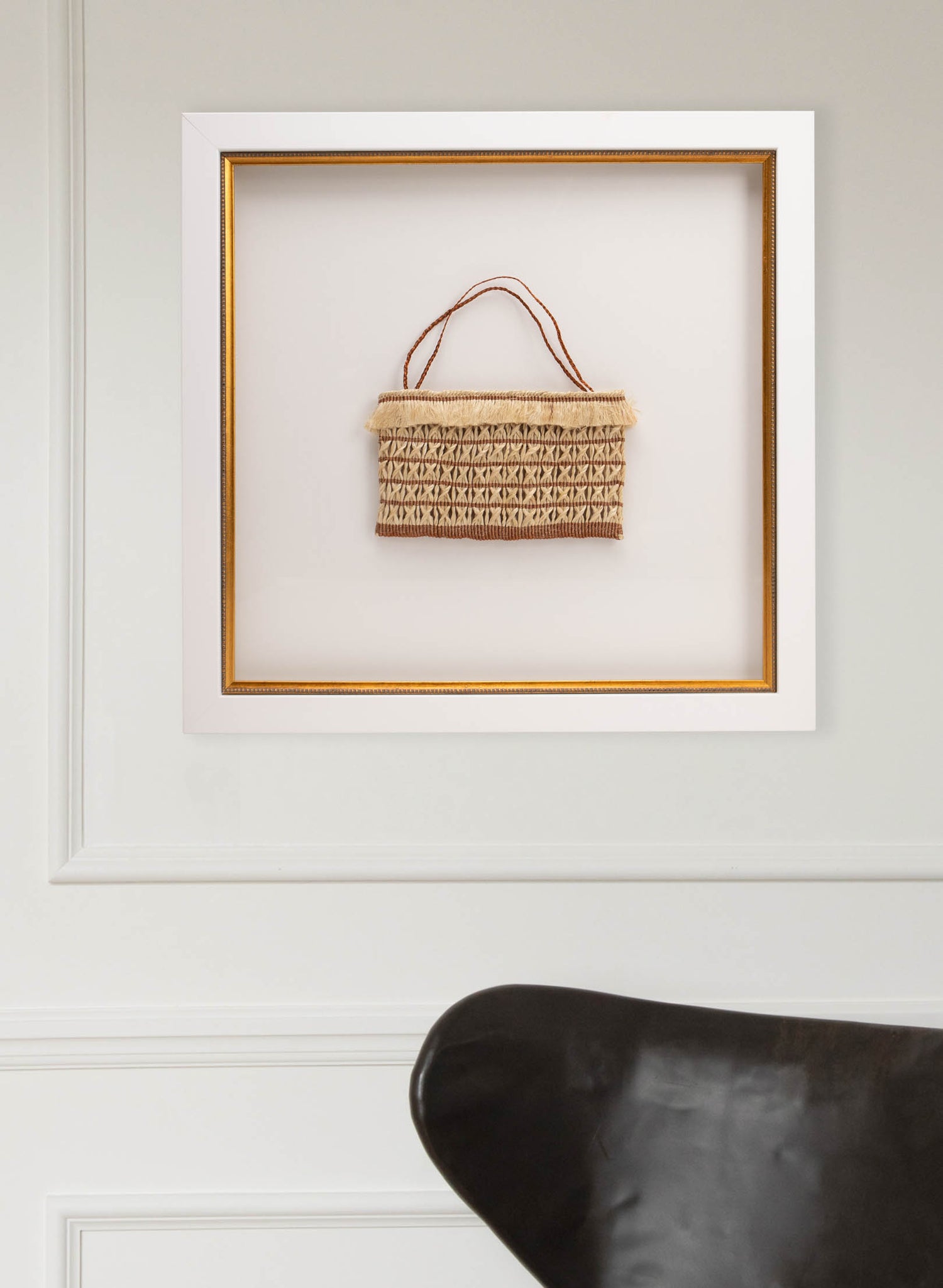 Muka And Copper Kete Large - Framed