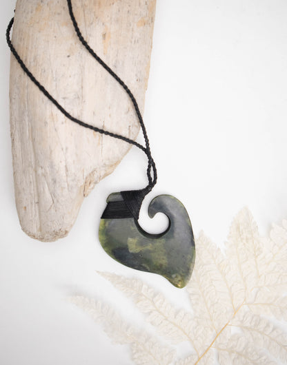 Pounamu Hei Matau Necklace