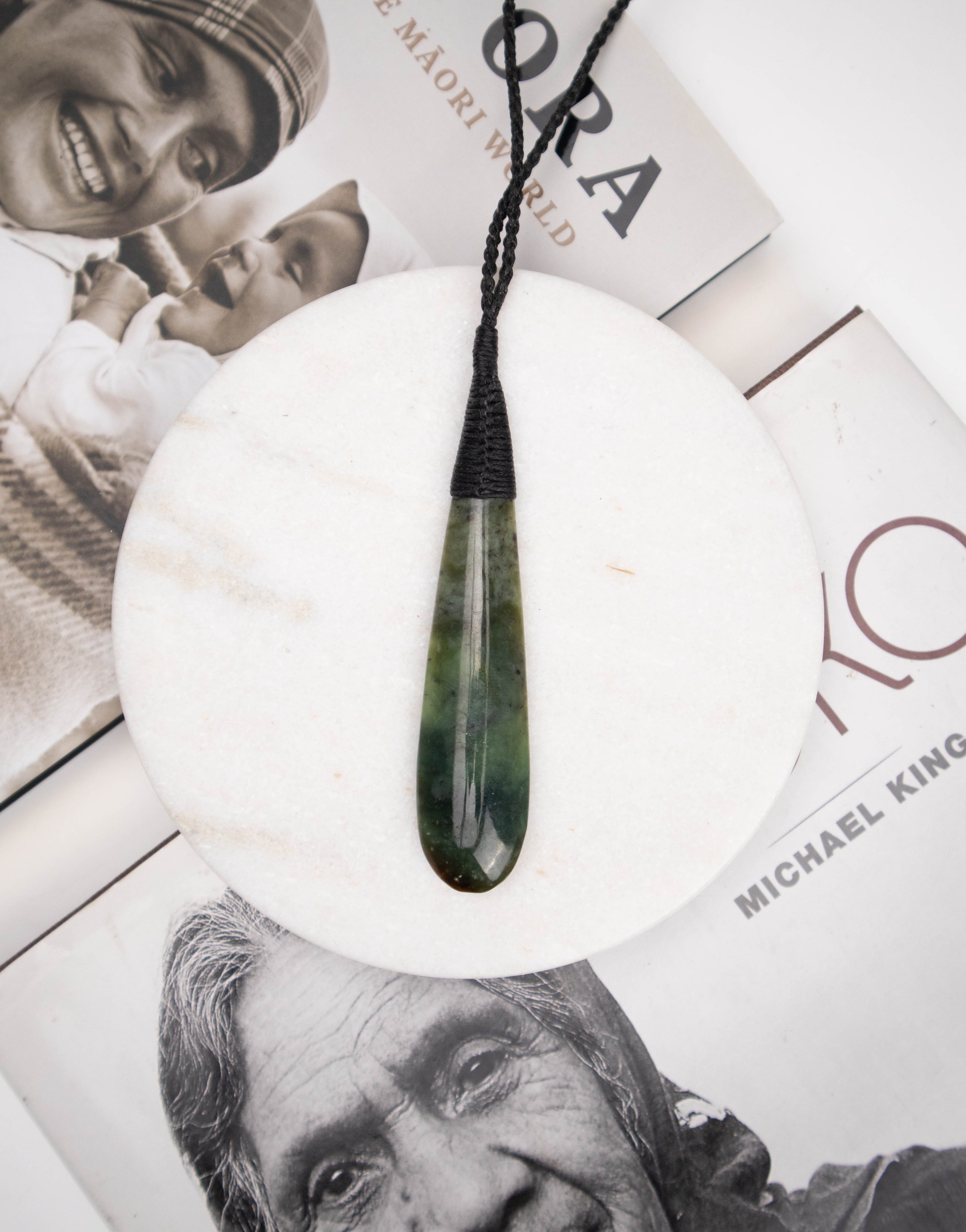 Drop Pounamu Pendant