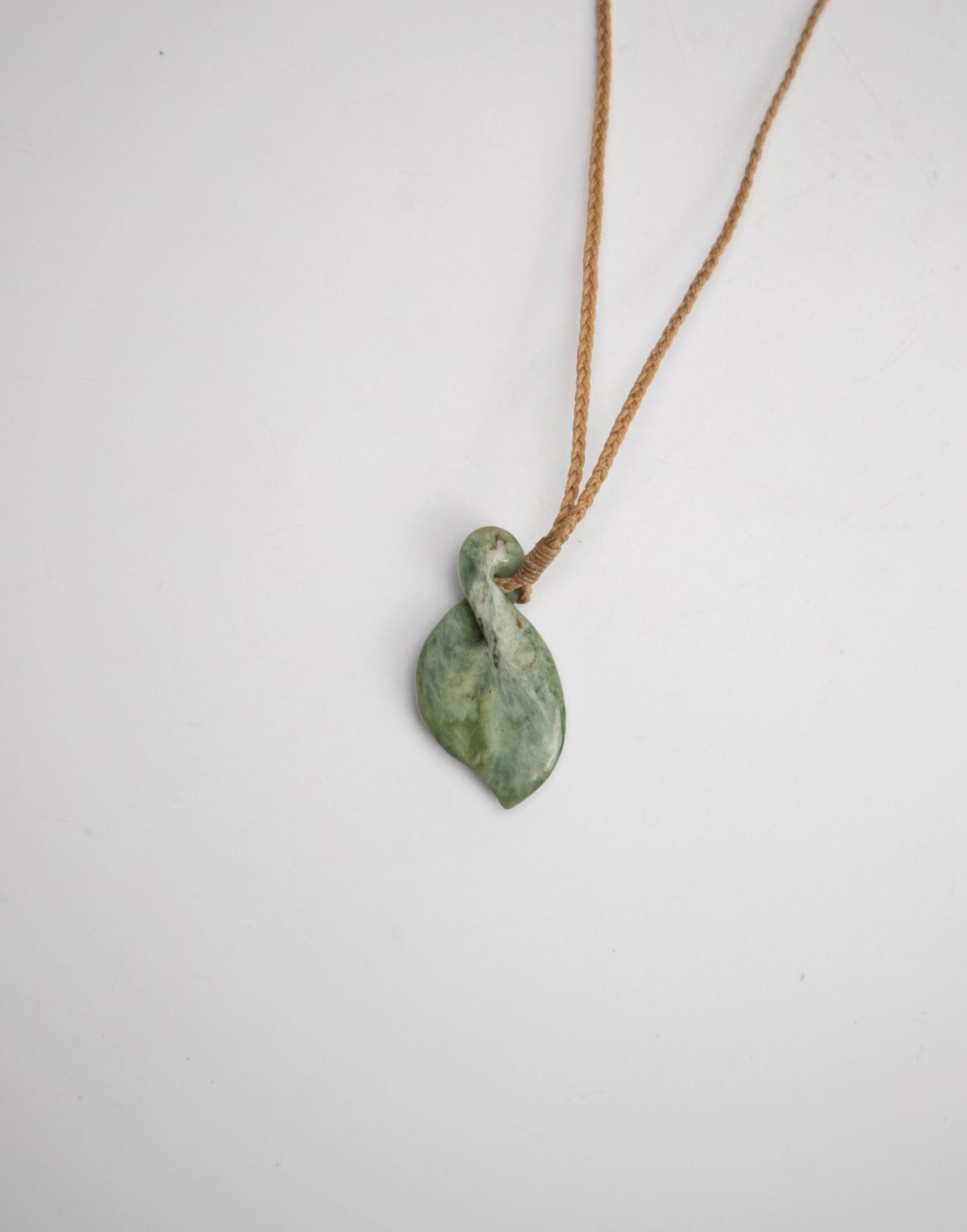 Twist Pounamu Pendant