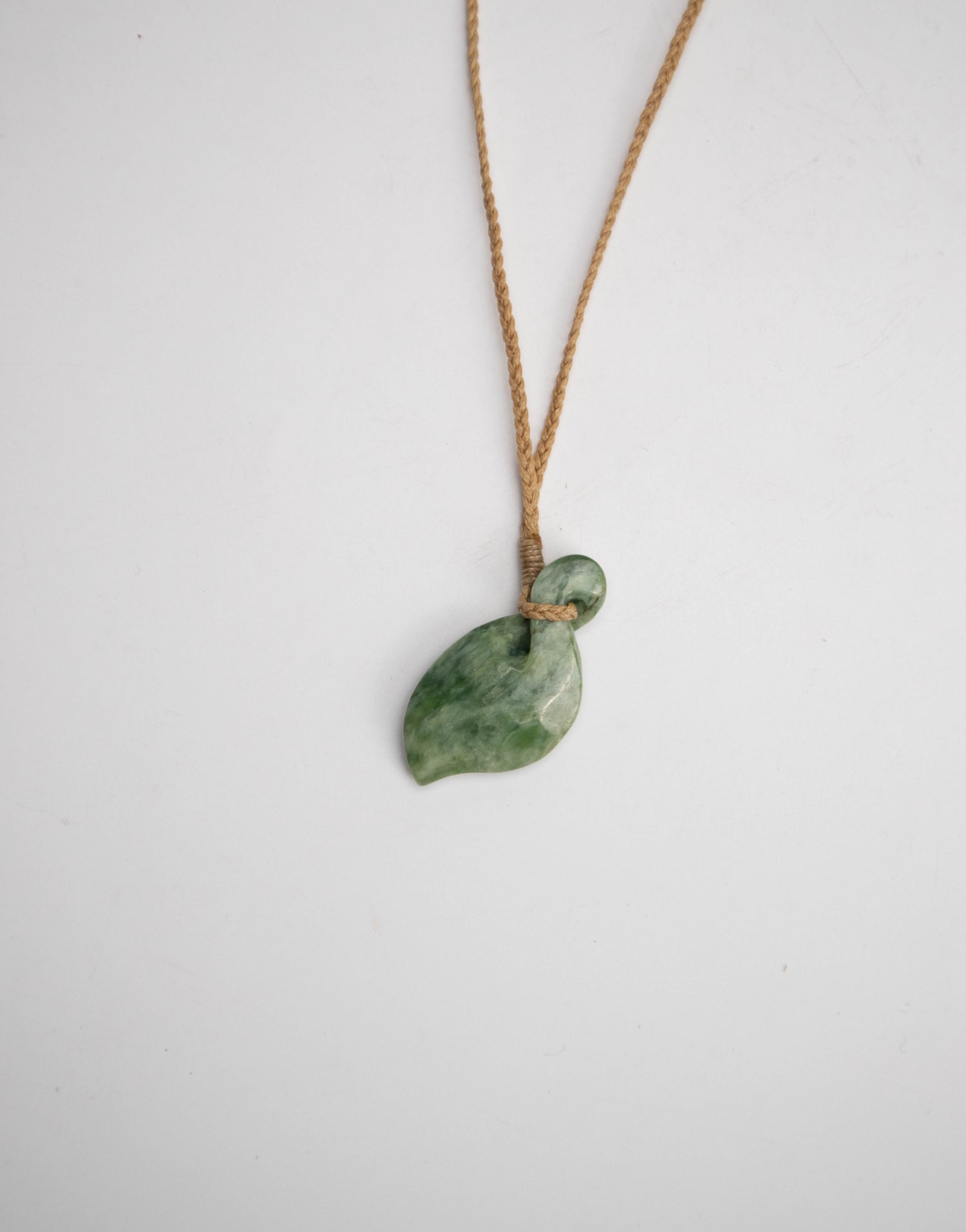 Twist Pounamu Pendant